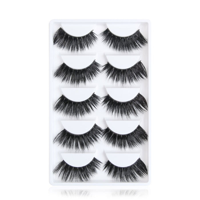 5 Pairs 3D Mink Faux Eyelashes