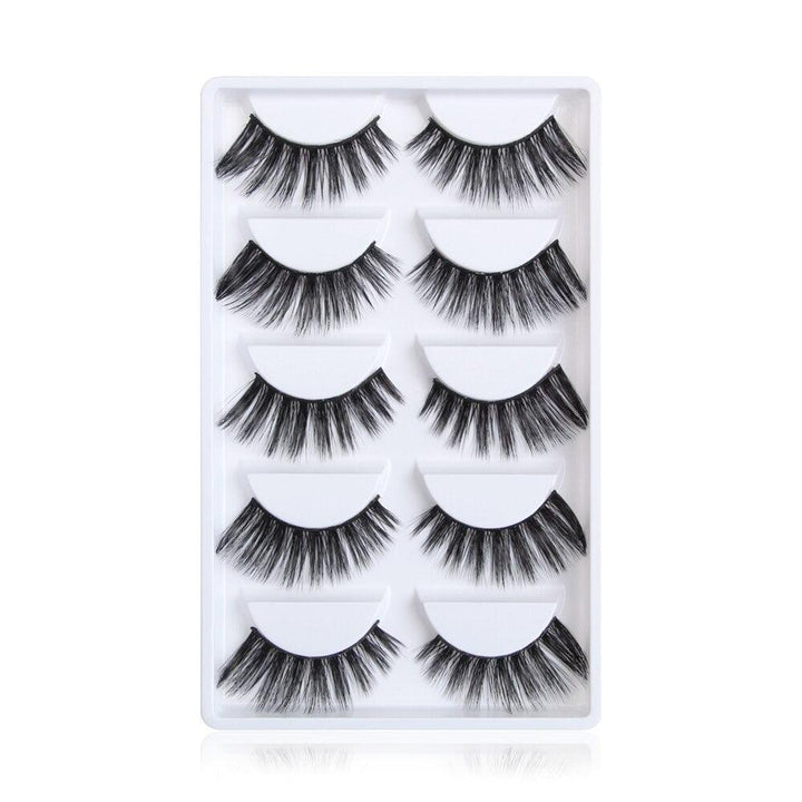 Voluminous 3D Mink Eyelashes - 5 Pair Easy to apply lashes