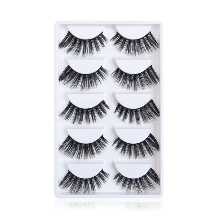 5 Pairs 3D Mink Faux Eyelashes