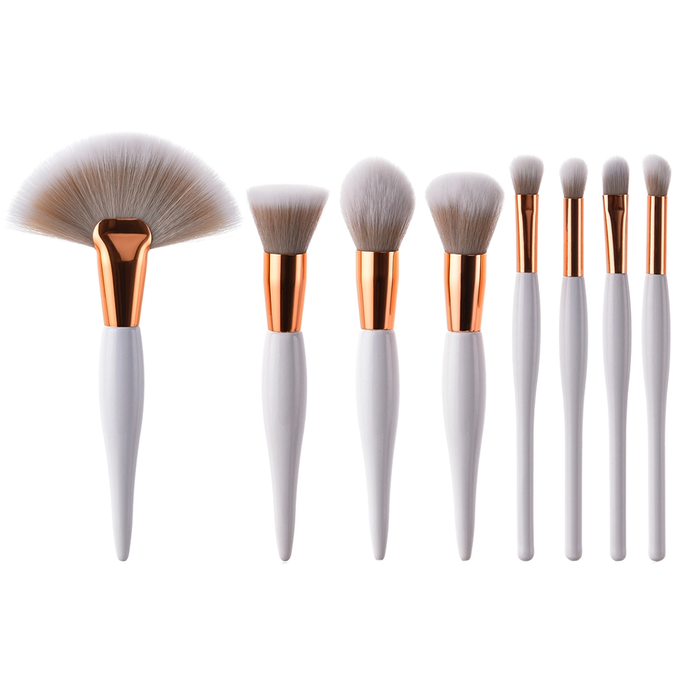 8 Piece All Day Glam Brush Set