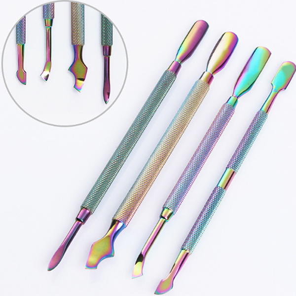 Rainbow Nail Cuticle Tools Set