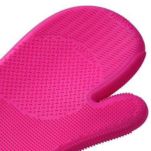 Makeup Brush Cleaning Glove – Deep Clean and Quick Drying