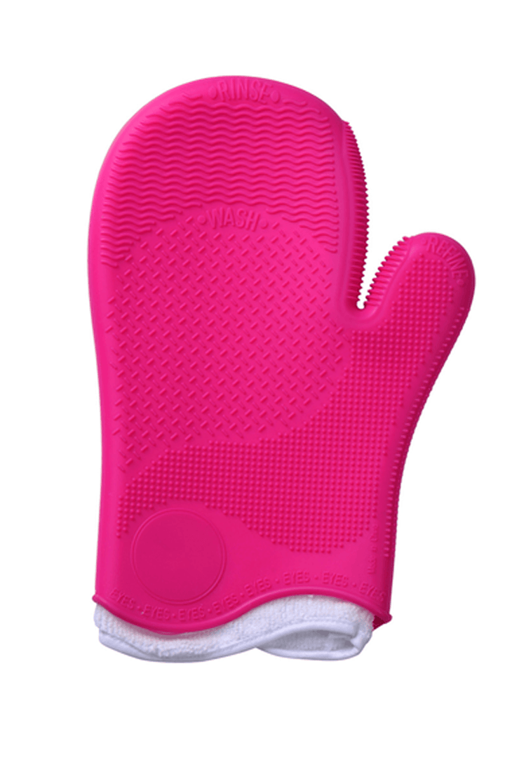 Makeup Brush Cleaning Glove – Deep Clean and Quick Drying