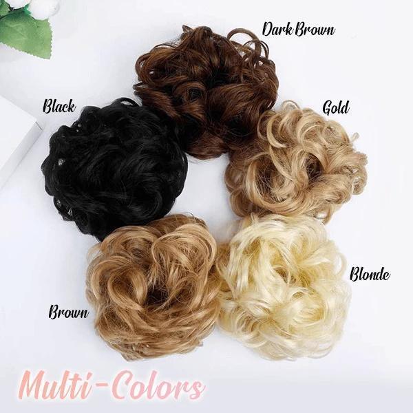 Messy Rose Hair Scrunchies – Instant Volume and Natural Look