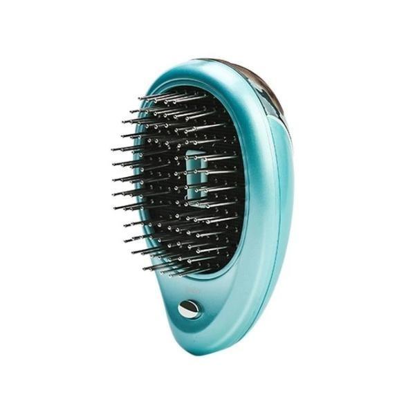 Portable Electric Hairbrush – Detangling & Massaging Compact Hair Tool