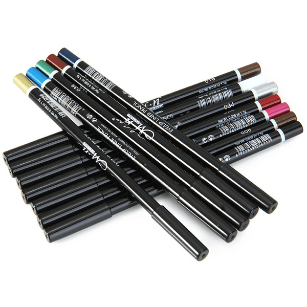 Eyeliner Pencil Set - Long Lasting And Vibrant Color