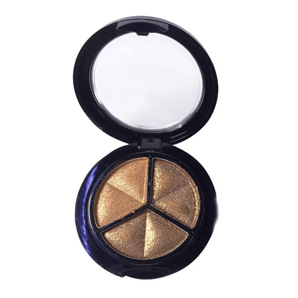 3 Color Eyeshadow Trio – Shimmer, Metallic, and Long Lasting