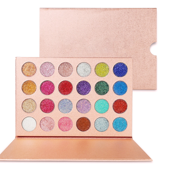 Glam Glitter Eye Shadow Palette – Shimmering Colors for Bold Looks