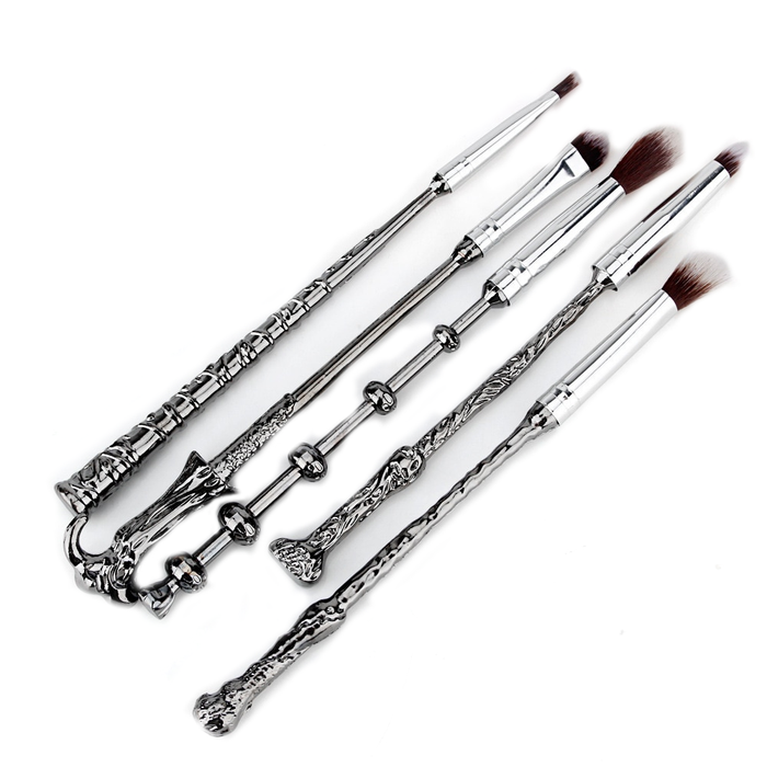 5 Piece Magic Potter Wand Inspired Brush Set