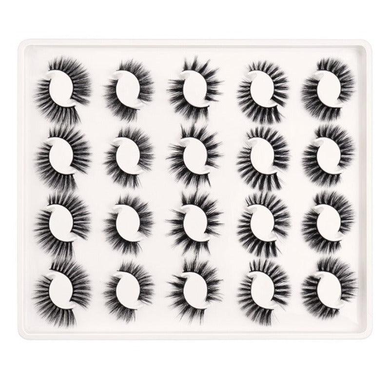 3D Faux Mink Eyelashes - Soft, Reusable And Natural False Lashes