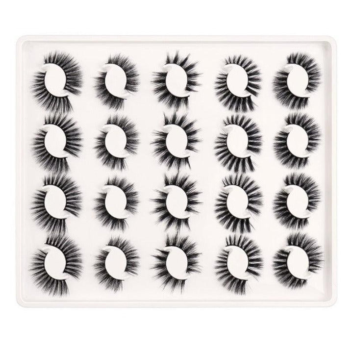 3D Faux Mink Eyelashes - Soft, Reusable And Natural False Lashes