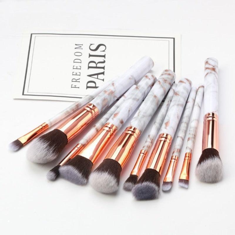 10 Pcs Professional Makeup Brush Set – Soft And Versatile Brushes