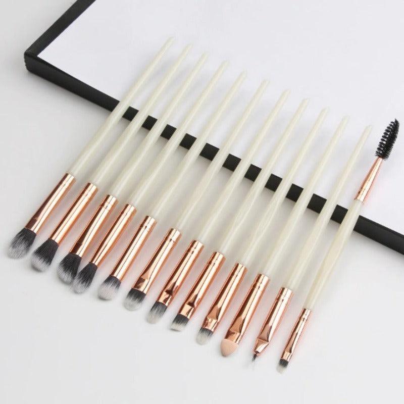 12 Pcs Professional Makeup Brush Set for Flawless Beauty Application