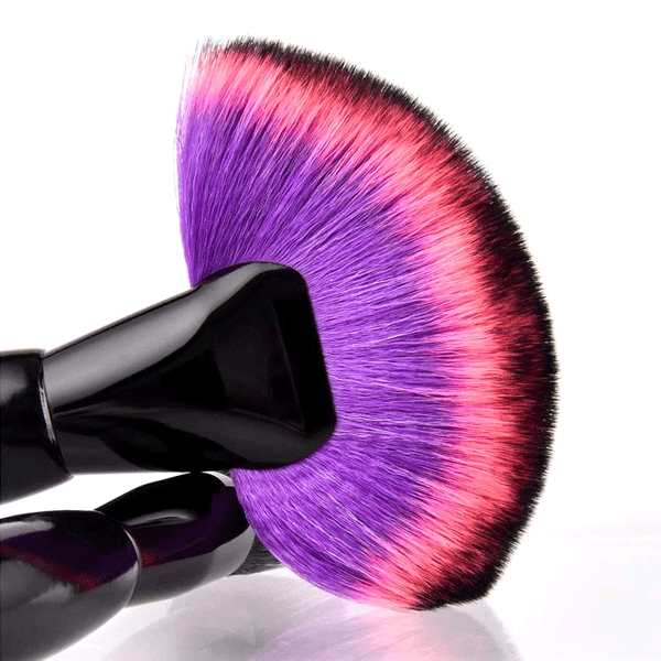 22 Piece Midnight Rainbow Brush Set