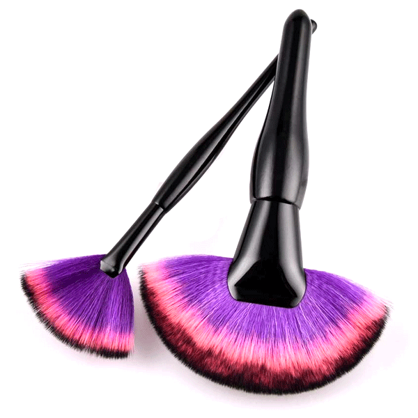 22 Piece Midnight Rainbow Brush Set