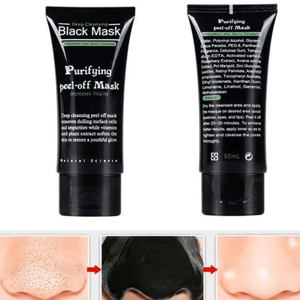 Deep Cleansing Blackhead Mask – Pore Minimizing Peel-Off Solution