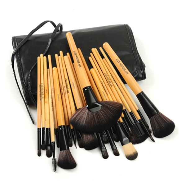 24 Piece Premium Wood Brush Set — My Brush Set