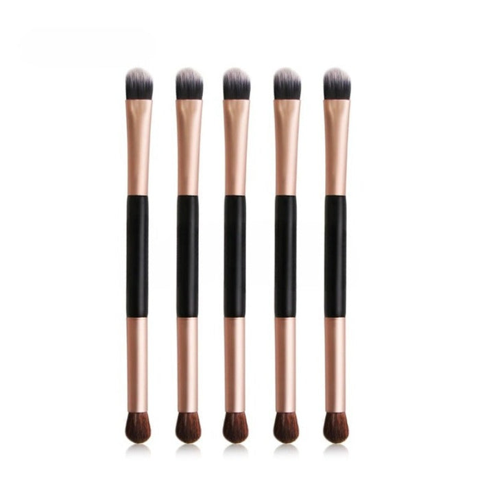 5/10Pcs Professional Multifunctional Doubled Ended Eyeshadow Brush Set