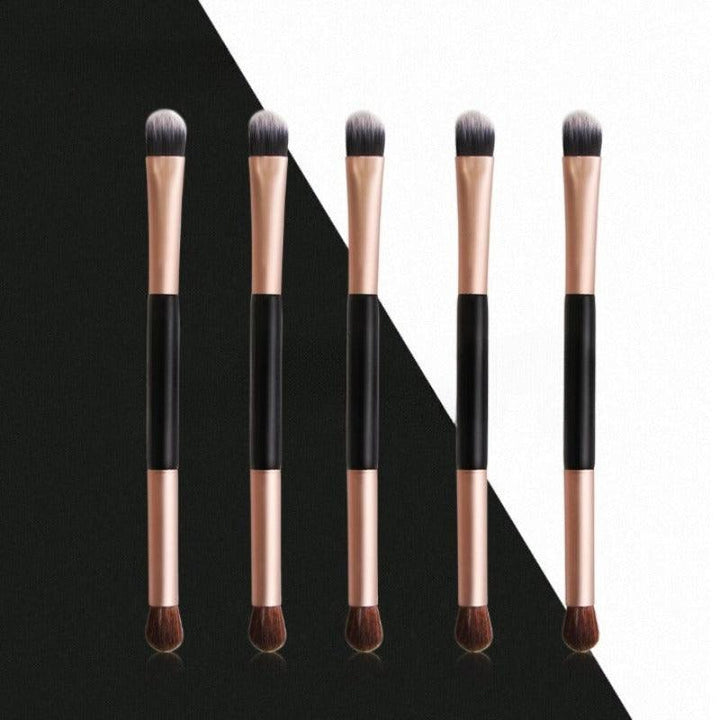 5/10Pcs Multifunctional Eyeshadow Brush Set – Dual-Ended Beauty Tool