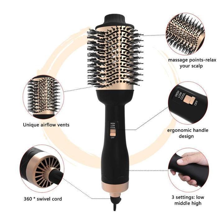 Hair Dryer Brush – A One-Step Volumizer for Effortless Styling