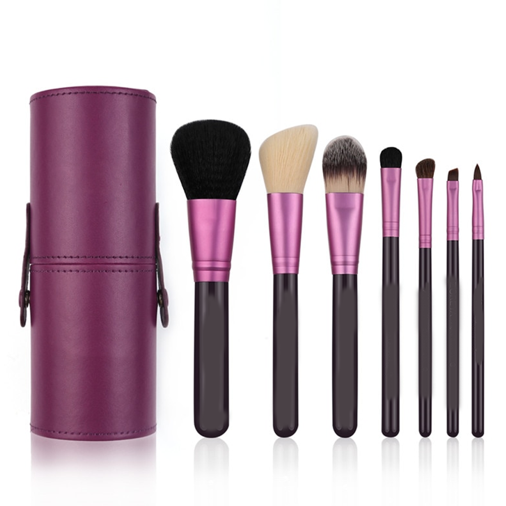 7 Piece Brush Set in Round Case