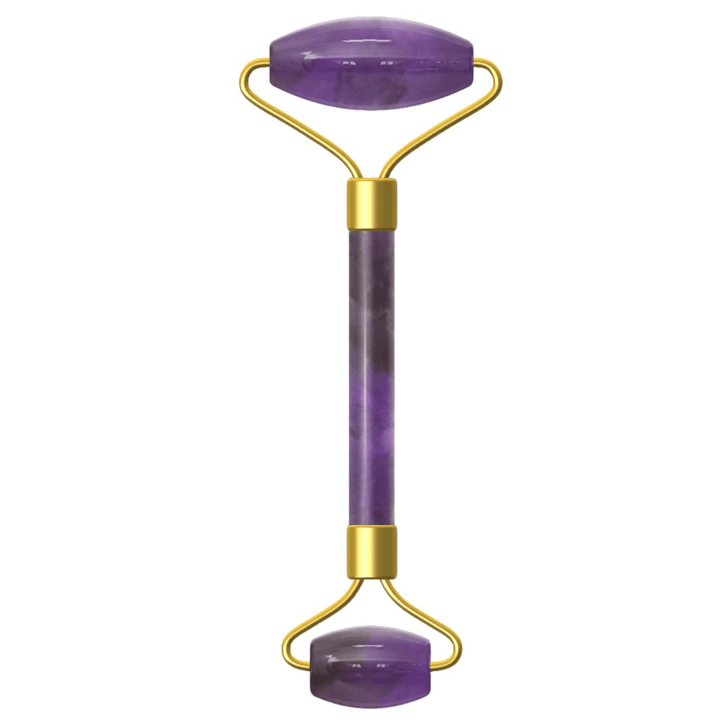 Luxurious Amethyst Face Roller For Skin Care And Anti-Aging