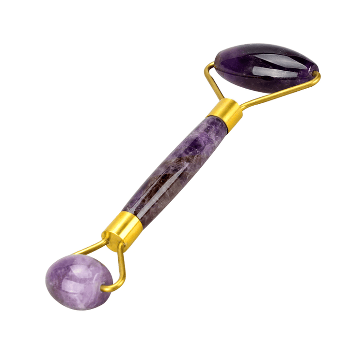 Luxurious Amethyst Face Roller For Skin Care And Anti-Aging