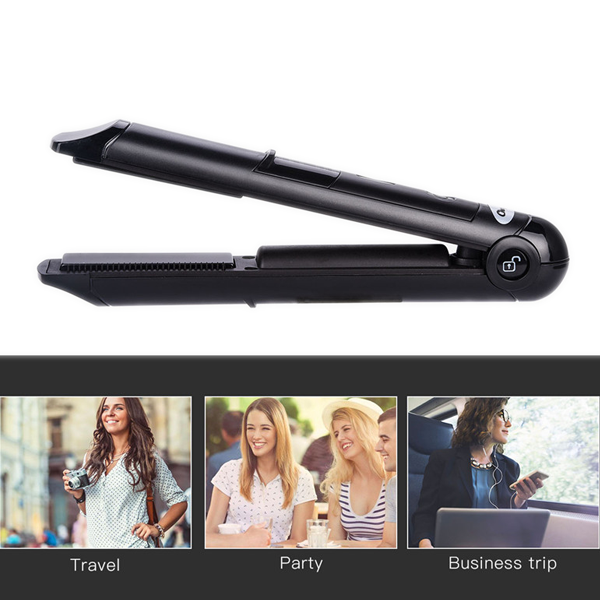 Rechargable Wireless Mini Flat Iron