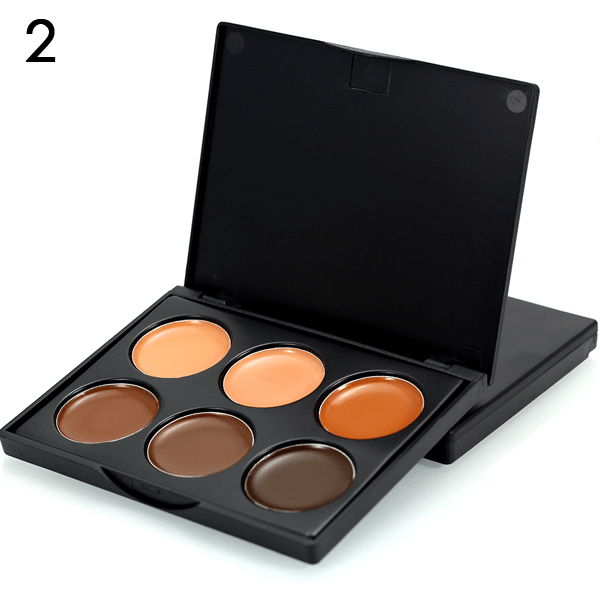 6 Color Makeup Concealer Cream Contour Palette ,  - My Make-Up Brush Set - US, My Make-Up Brush Set
 - 3