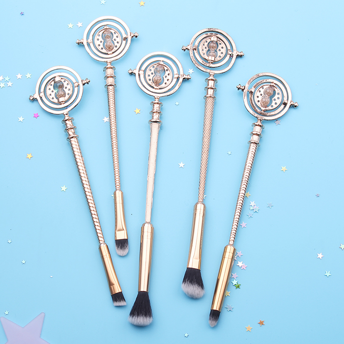 5 Piece Hermione Rotating Time Turner Inspired Brush Set